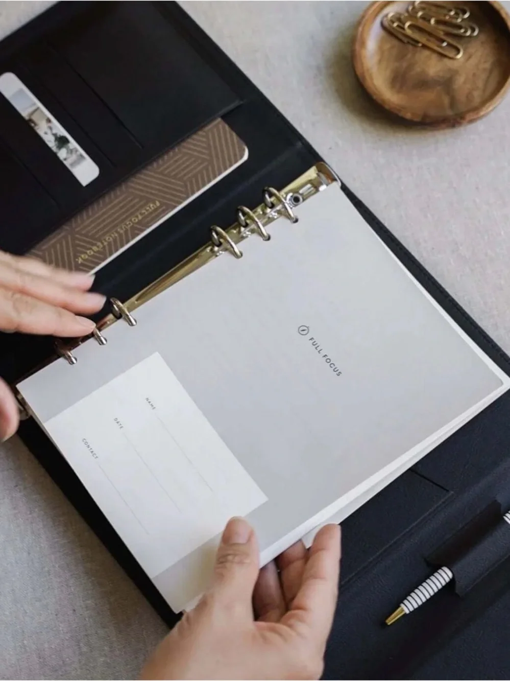 Full Focus Michael Hyatt Refill Pages for Ring-Binder Planners - Set of 4